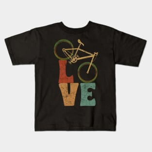 Vintage Bicycle Lover Kids T-Shirt